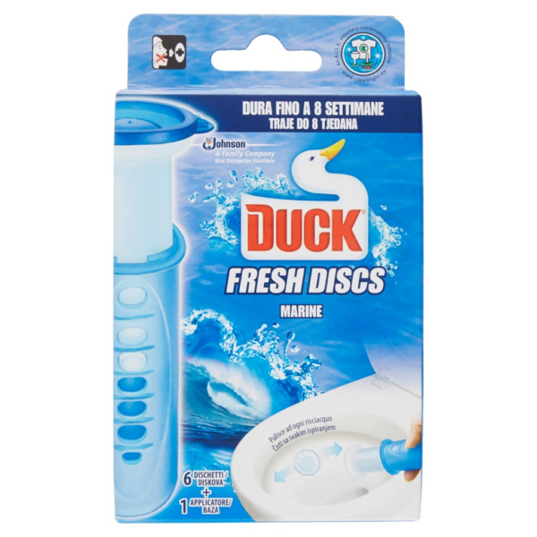 DUCK FRESH DISCS MARINE WC X 6 DISCHETTI GEL