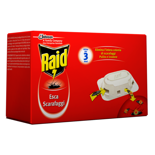 RAID ESCA SCARAFAGGI X 6 PEZZI