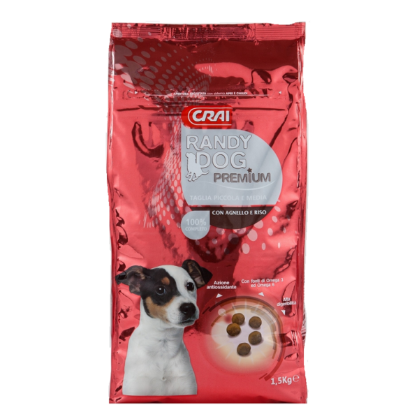 CROCCANTINI PREMIUM AGNELLO & RISO RANDY DOG KG. 1.5