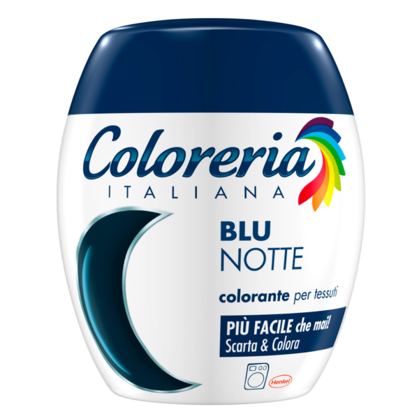 COLORANTE LIQUIDO PER TESSUTO COLORERIA BLU NOTTE