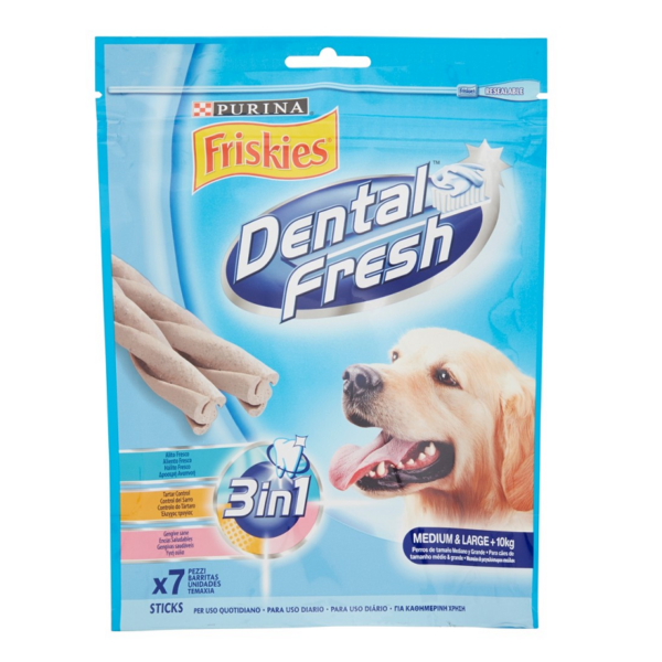 DENTAL FRESH ALITO FRESCO FRISKIES X 7 STICKS