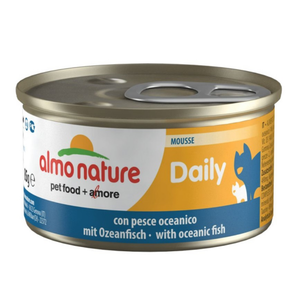 ALMO NATURE DAILY MOUSSE PESCE OCEANICO GR. 85