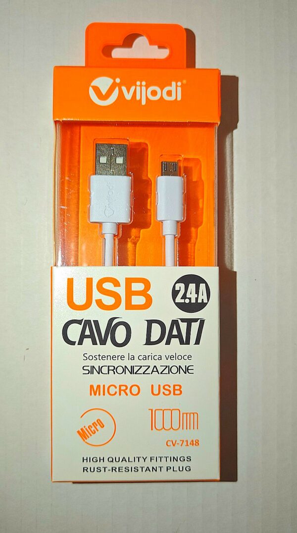 CAVO USB MICRO D3.5MM + ALIM.