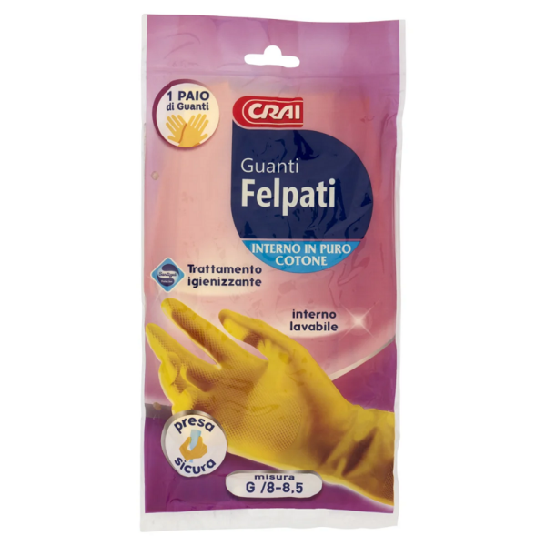 GUANTI FELPATI GRANDI CRAI X 1 PAIO