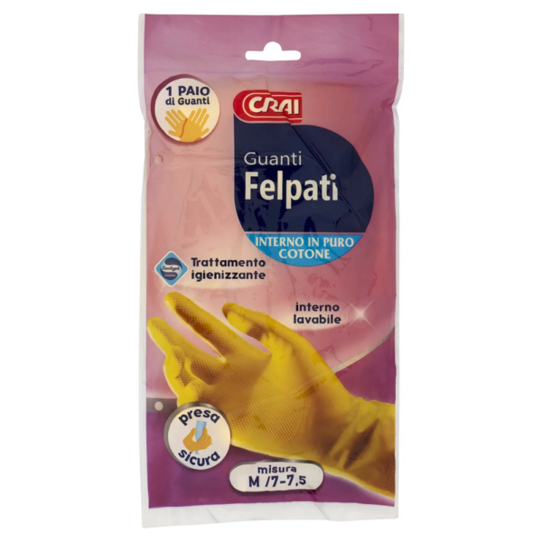 GUANTI FELPATI MEDI CRAI X 1 PAIO