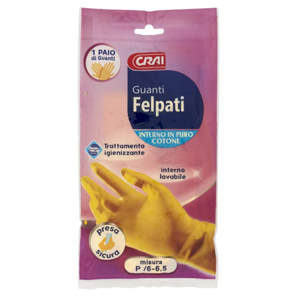 GUANTI FELPATI PICCOLI CRAI X 1 PAIO