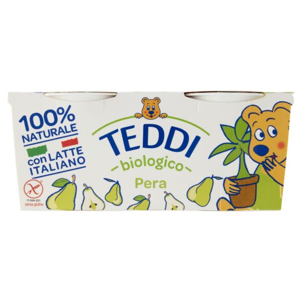 YOG TEDDI SCALDAS PERA BIO 2X115GR