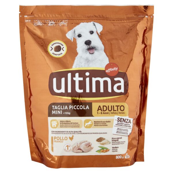 CROCC ULTIMA DOG MIN ADUL 800G